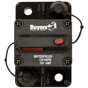 Push-To-Trip Manual Circuit Breaker - 100 Amp